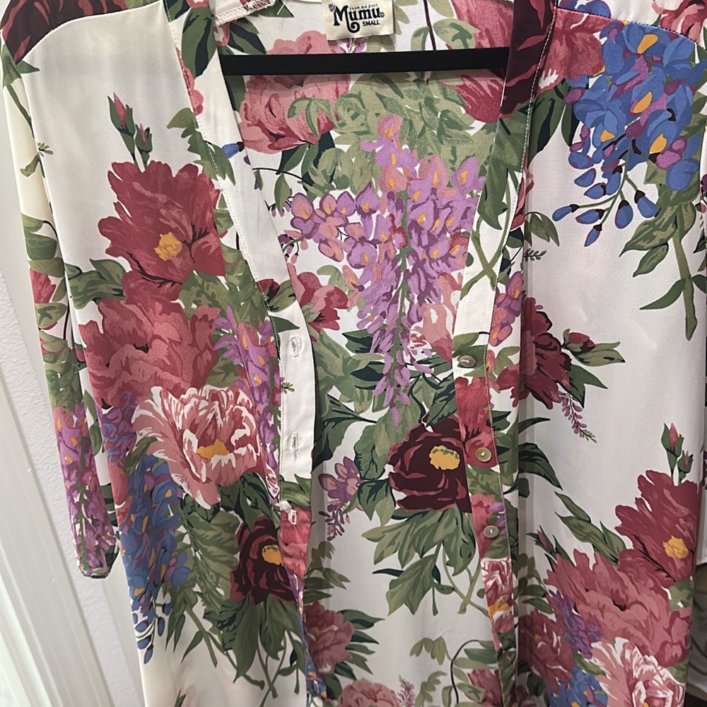 Show Me Your MuMu Multicolor Floral Kimono
